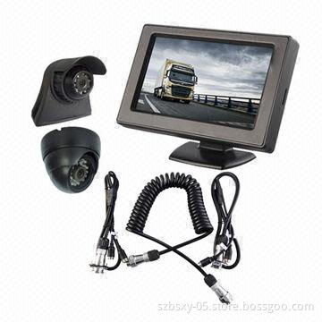 Easy Install Car Reversing Aid with Auto Heating Camera and 4.3-inch Rear-view Monitor